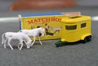 Vintage Collectable Matchbox Series / Lesney Pony Trailer & Horses No. 43 BOXED