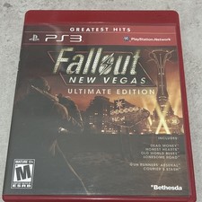 Bethesda Fallout: New Vegas Ultimate Edition Greatest Hits w/ Manual PS3