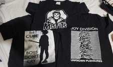 Joy Division Unknown Pleasures Kids Shirt Punk Goth New Wave The Cure Misfits