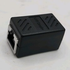 NEW RJ45 Inline Couple Cat 7 Cat 6 Cat 5 Ethernet Lan Network Cable Adapter Lot