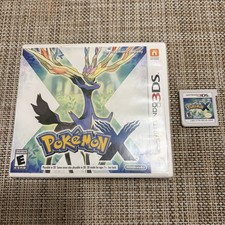 Pokémon X Nintendo 3ds 2013 Complete In Box CIB Tested & Working with manual