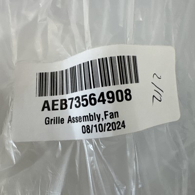 AEB73564908 Lg Grille Assembly