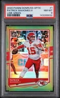 2020 PANINI DONRUSS OPTIC #1 PATRICK MAHOMES II LIME GREEN /35 PSA 8 🔥🔥🔥