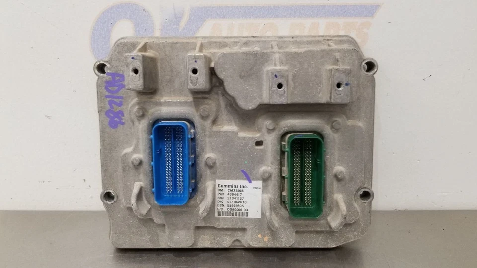 18 DODGE RAM 2500 6,7 L MÓDULO DE CONTROL DEL MOTOR ECM 4384417 Foto 2 de 4