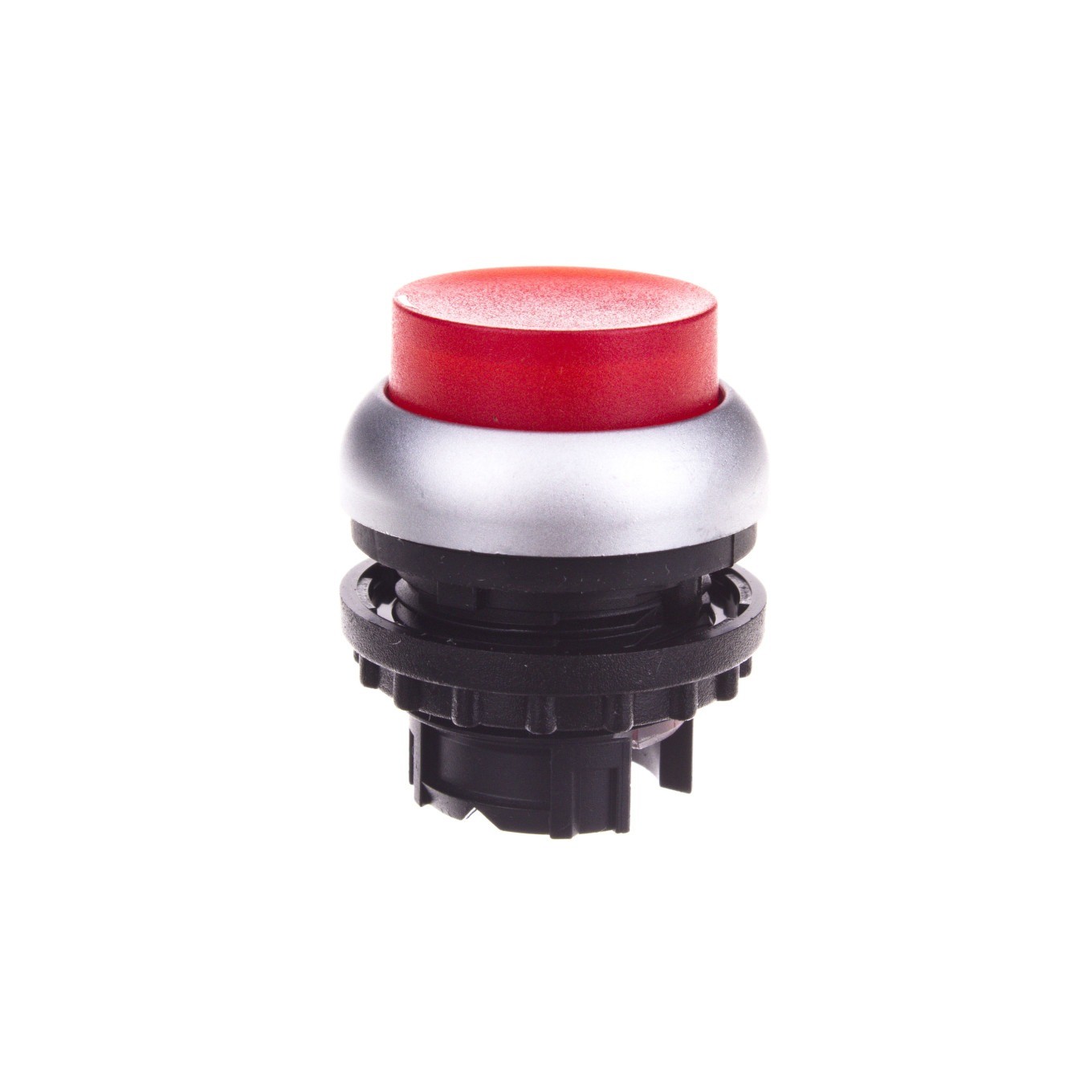 Button Drive Red Backlit Without RMQ Titanium 216789