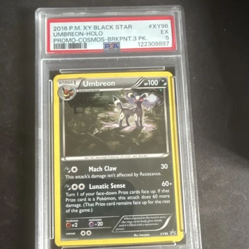 Pokémon Umbreon Holo XY Black Star Promo #XY96 PSA 5