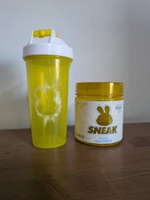 Sneak Energy - Blizzard (Yellow Snow) - Empty Tub & Shaker - For Collectors