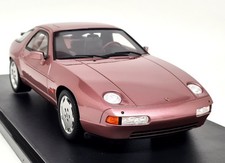 GTSpirit 1/18 Porsche 928S Cassis Red Metallic 1980 Resin Scale Model Car