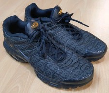 Nike Air Max Plus Tn Print CD0609-001 Black Lace-Up Sneaker Shoes Men's 10