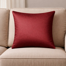 Cushion Covers Velvet Extra Soft Plush 18 X 18" Inch 45 x 45 cm - 17 Colours