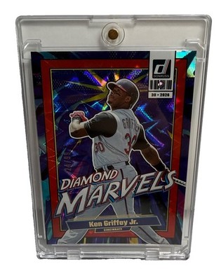 2026 Panini Donruss Baseball Ken Griffey Jr. #19 Diamond Marvels Red/99