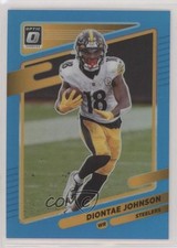 2021 Panini Donruss Optic Aqua Prizm 123/299 Diontae Johnson #146 0s9t