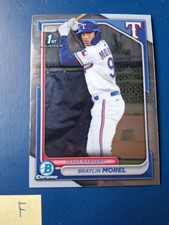 2024 Bowman Chrome Braylin Morel #BCP-192 Texas Rangers 