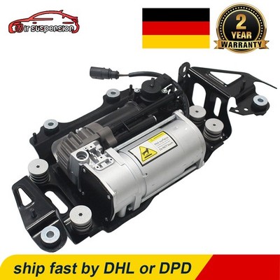 Für Audi A6 A7 A8 4H 2011-2018 Quattro Luftfederung Kompressor Pumpe m/Halterung