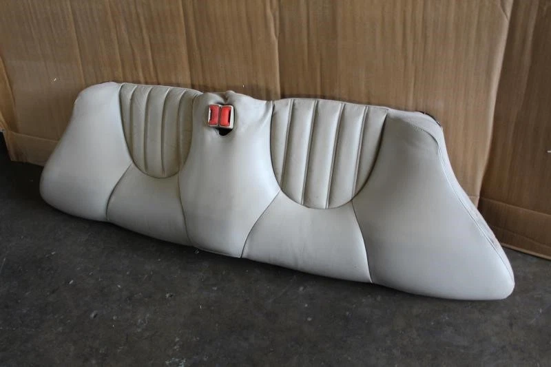 1997 1998 1999 2000 JAGUAR XK8 REAR SEAT BOTTOM CUSHION TAN OATMEAL TRIM AGD Foto 2 de 4