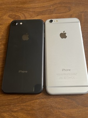 (2) IPHONES- BUNDLE IPHONE 6 & IPHONE 8