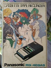 PANASONIC Tape Recorder RQ-409as W/ Box Tested Works