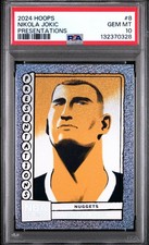 2024 PANINI NBA HOOPS PRESENTATIONS #8 NIKOLA JOKIC PSA 10