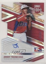 2020 Elite Extra Edition Dominican Prospect League 58/65 Jimmy Troncoso Auto h1k