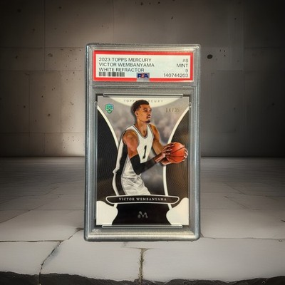 2023-24 Topps Mercury - Victor Wembanyama #8 White Refractor /35
