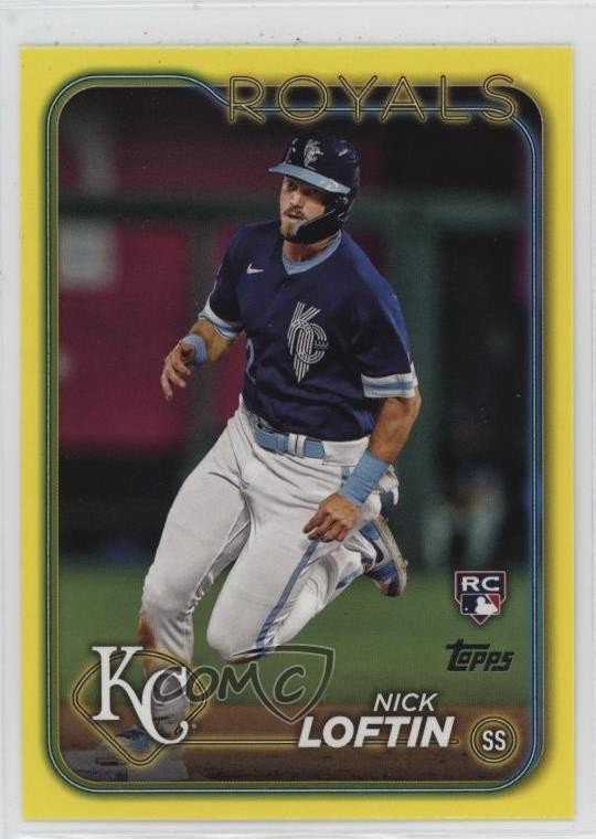 2024 Topps Series 2 Yellow Nick Loftin #506 1cn6