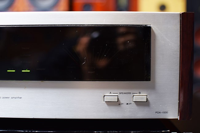 Denon POA-1500 HiFi Stereo Power Amplifier AC120V Vintage Tested