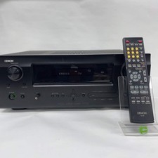Denon AVR-590 5.1 HDMI Home Theater 75W Surround Receiver W/Remote Bundle