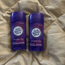 Lot Of 2 Lady Speed Stick Invisible Dry Shower Fresh 2.3 Oz New Deodorant