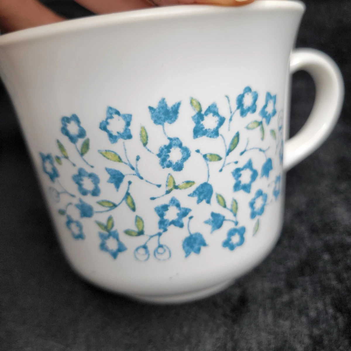 USED Corelle×peak 取っ手付きカップ　9個set USED Corelle×peak 取っ手付きカップ 9個set USED Corelle×peak 取っ手