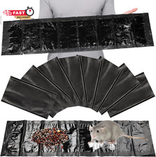 Qualirey 8 Pack Large Sticky Mouse Trap 24 Inch Sticky Rat Glue Roach Indoor Pes