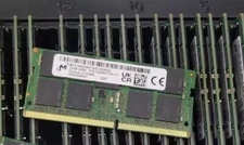 Micron 32GB DDR4 3200 Laptop ECC SODIMM RAM PC4-25600 MT A18ASF4G72HZ-3G2B2