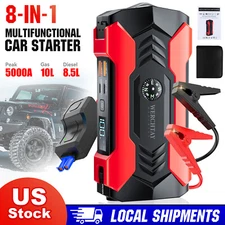 Upgrade 980000mAh Car Jump Starter Booster Jumper Box Power Bank Battery Charger
