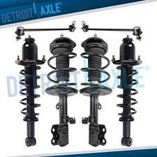 Front & Rear Struts w/Coil Spring Sway Bars Links for 2004 - 2009 Toyota Prius