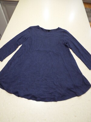 Cozy Ladies, top new with tags size M brand Bobeau Heather blue swing top long