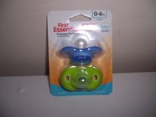 Nuk First Essentials calming pacifier 0-6 months New Blue/green