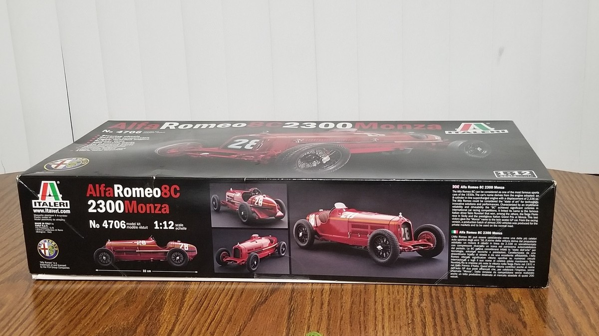 1:12 Italeri Alfa Romeo 8C 2300 Monza Model New In Box | eBay