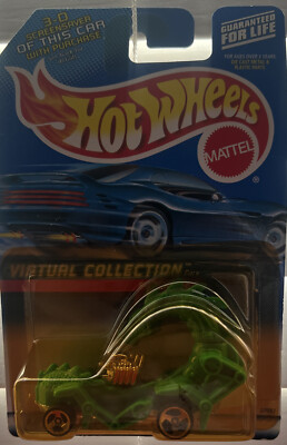 Hot Wheels 126 2000 First Edition Car Toy - Green /Rodzilla VIRTUAL COLLECTION