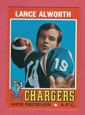 1971 Topps Lance Alworth # 10 Chargers