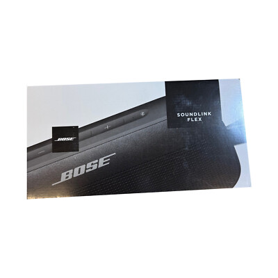 BOSE SoundLink Flex Bluetooth Lautsprecher kabellos wasserfest outdoor schwarz