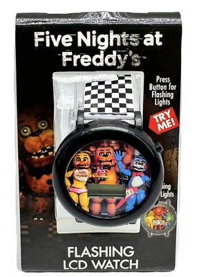 Five Nights At Freddy s Accutime LCD Watch Limited Edition 2017 New