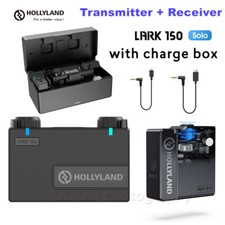 Hollyland LARK 150 Solo 2.4G Wireless Video Microphone System with Charging Box