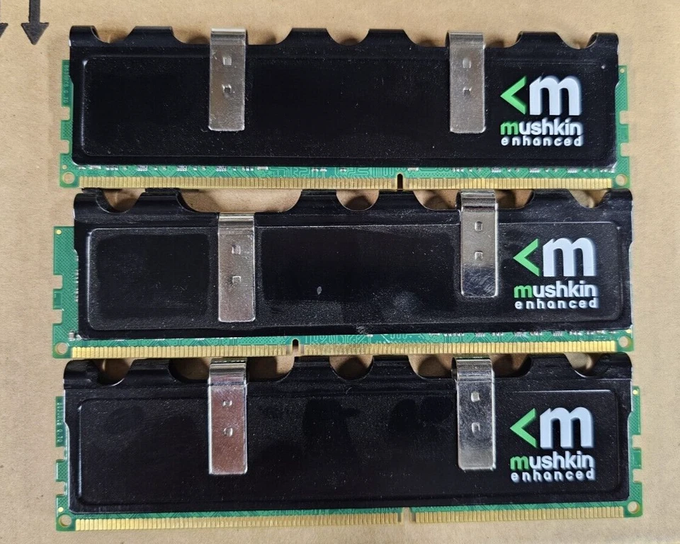 Mushkin Blackline 12GB (3X4GB) DDR3 1600 RAM PC3-12800 9-9-9-24 1.5V - Image 3 of 3