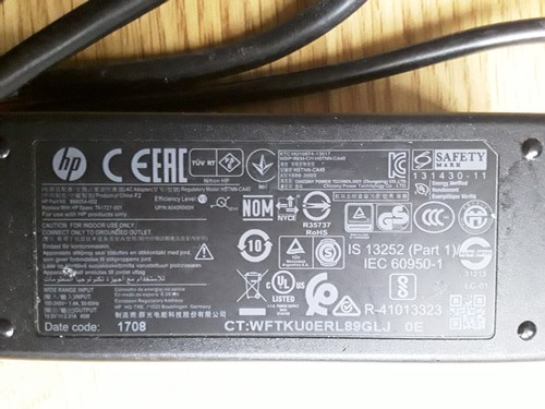 Original Original Original HSTNN-CA40 45W 19,5V Netzteil Adapter für HP Laptops