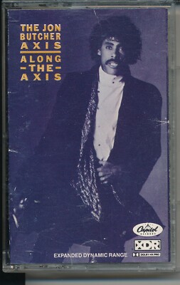 The Jon Butcher Axis - Along the Axis Music cassette tape Capitol  4XT12425 1985