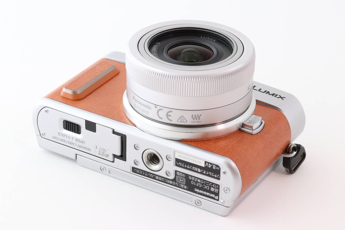 Panasonic LUMIX DC-GF10 Mirrorless Camera Body orange w 12 Panasonic LUMIX DC-GF10 Mirrorless Camera Body orange w 12