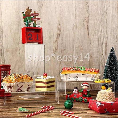 Display Riser Jewellery STURDY Acrylic Clear | SUPER DEAL 10 Stands | AUS Stock - Picture 6 of 8