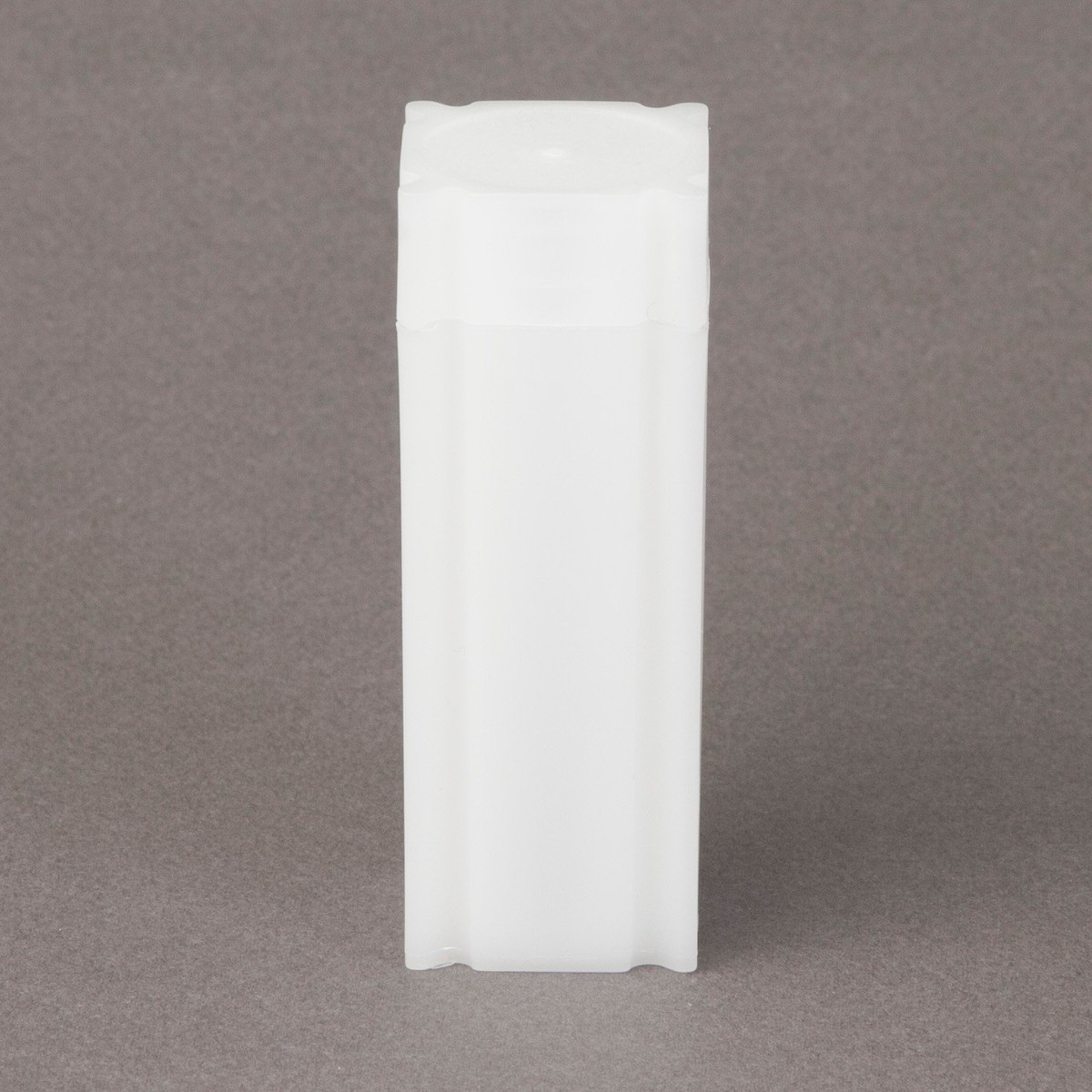 20-Pack CoinSafe Quarter Coin Tubes - White Square Stackable Tubes For Coin Storage