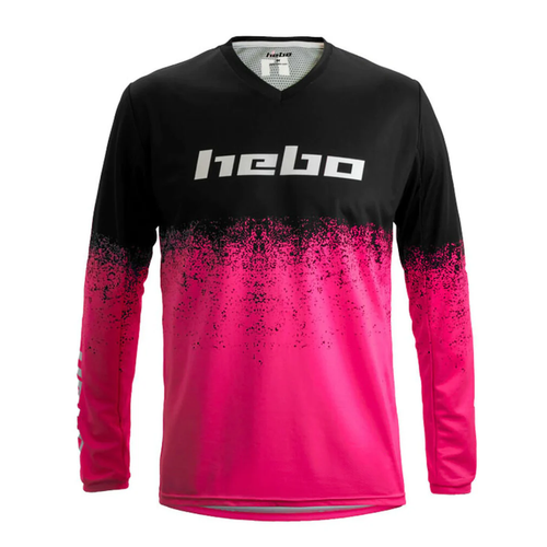 Hebo Trials Shirt YOUTH Pro 2024 Dripped Pink - Picture 4 of 8