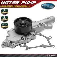 Engine Water Pump w/ Gasket for Mercedes-Benz E320 W211 2005 2006 L6 3.2L Diesel