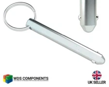 Detent pin with pull ring (Various sizes)